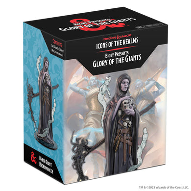 D&D Icons of the Realms Bigby Presents Glory of the Giants Death Giant Necromancer Boxed Miniature