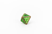 LPG Dice RPG Set Draco Bright Green/Brass