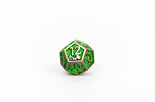 LPG Dice RPG Set Draco Bright Green/Brass
