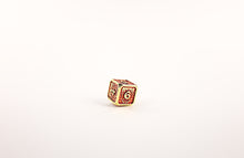LPG Dice RPG Set Draco Dark Red/Gold