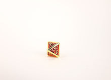 LPG Dice RPG Set Draco Dark Red/Gold
