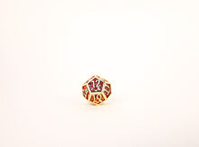 LPG Dice RPG Set Draco Dark Red/Gold