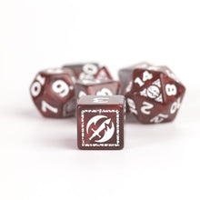 D&D Adventure Dice - Fighter Red