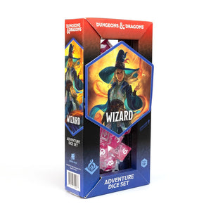 D&D Adventure Dice - Wizard Fuchsia