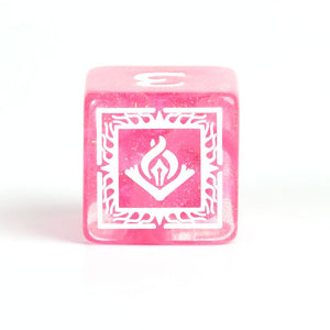 D&D Adventure Dice - Wizard Fuchsia