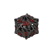 LPG Dice Dragon Rage Dice Set Black/Red