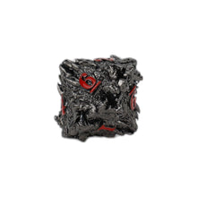 LPG Dice Dragon Rage Dice Set Black/Red