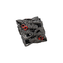 LPG Dice Dragon Rage Dice Set Black/Red