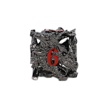 LPG Dice Dragon Rage Dice Set Black/Red