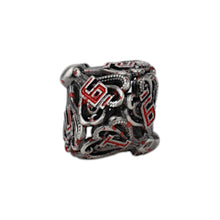 LPG Dice Tentacular Dice Set Bloodied Metal