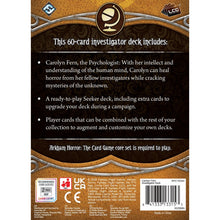 Arkham Horror: The Card Game Investigator Deck - Carolyn Fern