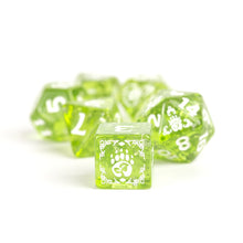 D&D Adventure Dice - Druid Green