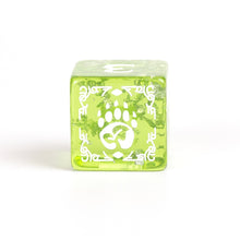 D&D Adventure Dice - Druid Green