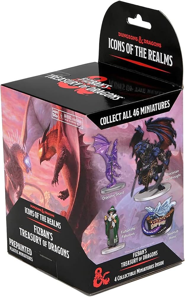 D&D Icons of the Realms Fizban's Treasury of Dragons Huge Booster Box – HP  GAMING