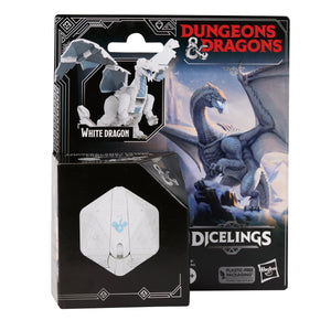 D&D Dicelings White Dragon