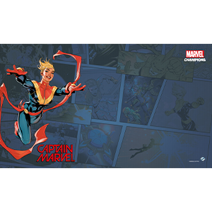 Marvel Champions LCG Captain Marvel Game Mat