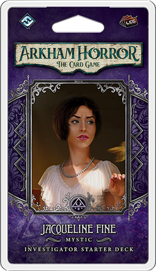 Arkham Horror LCG Jacqueline Fine Mystic Investigator Starter Deck