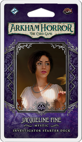 Arkham Horror LCG Jacqueline Fine Mystic Investigator Starter Deck
