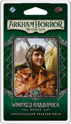 Arkham Horror LCG Winifred Habbamock Rogue Investigator Starter Deck