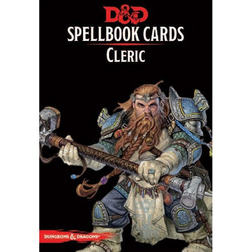D&D Spellbook Cards Cleric Deck