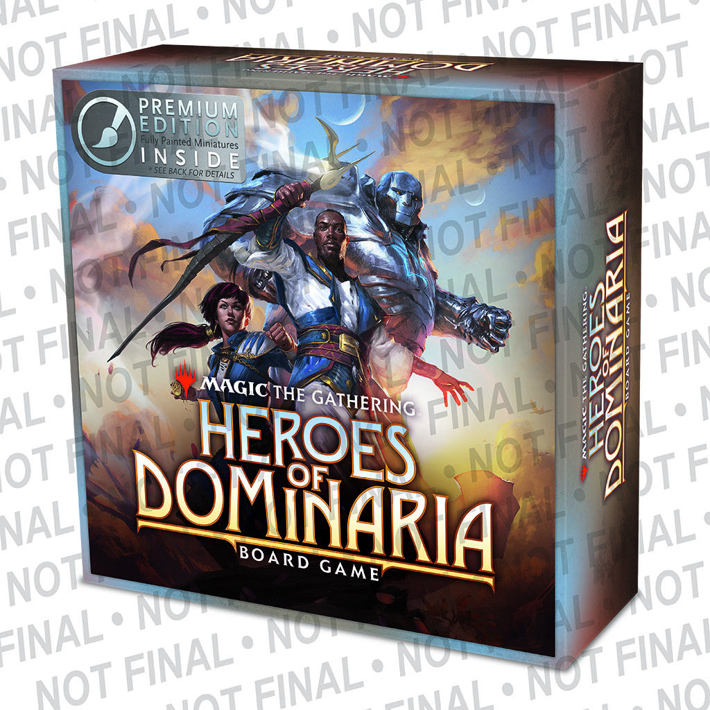 MTG: Heroes of Dominaria Board Game PREMIUM EDITION