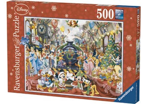 Ravensburger Disney Christmas Train Puzzle 500pc