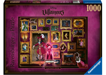 Disney Villainous Captain Hook Puzzle 1000pc