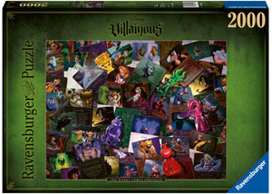 Disney Villainous Worst Comes Prepared 2000pc Puzzle