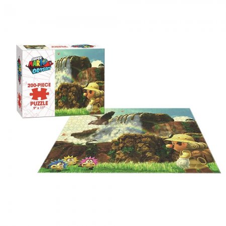 Super Mario Odyssey 200pc Puzzle - Cascade Kingdom
